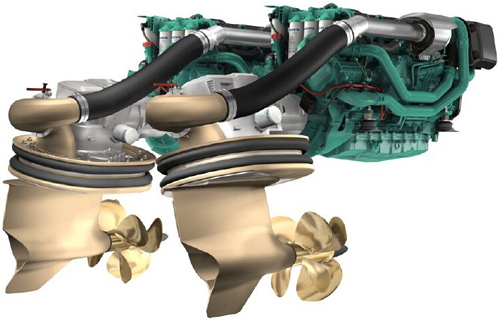 沃爾沃D6-330/DP、370/DP/DPR、400/DP、舷內(nèi)外柴油發(fā)動(dòng)機(jī)資料