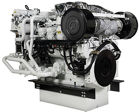 卡特彼勒3508商用推進柴油發動機